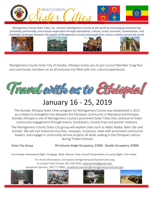 Gondar Trip Flier