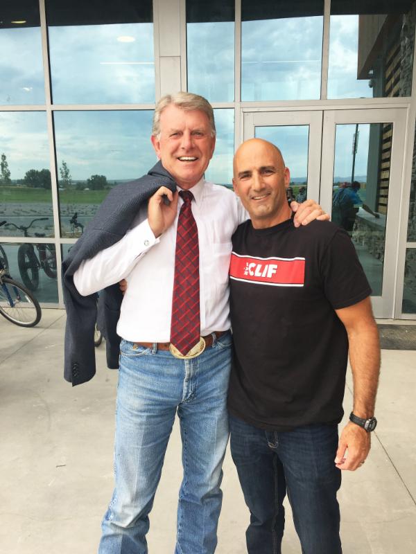Clif Bar CEO Kevin Cleary Was Gracious To Give Lt Governor Brad Little And Me A Tour Of Their New Baking Facility At The Ribbon Cutting Ceremony With Clif Bar CEO Kevin Cleary Was Gracious To Give Lt Governor Brad Little And Me A Tour Of Their New Baking Facility At The Ribbon Cutting Ceremony With