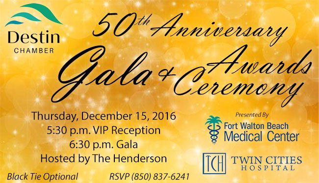 50th Anniversary Gala Invite