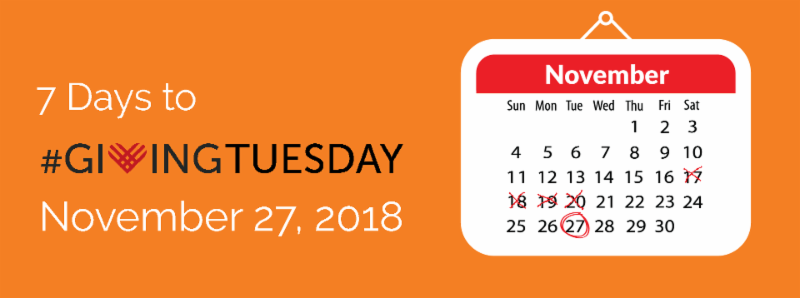 Giving Tuesday is November 27_ 2018