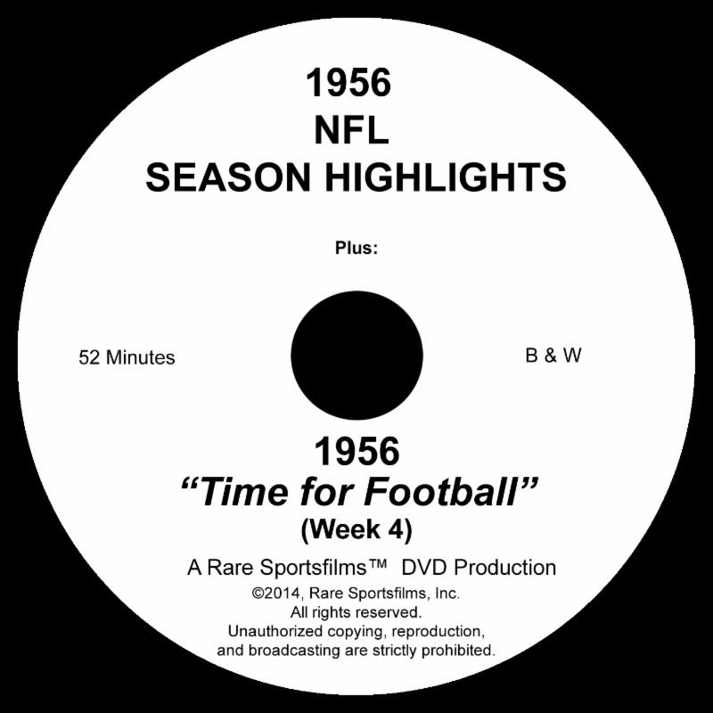 1956 NFL Highlights of the Year