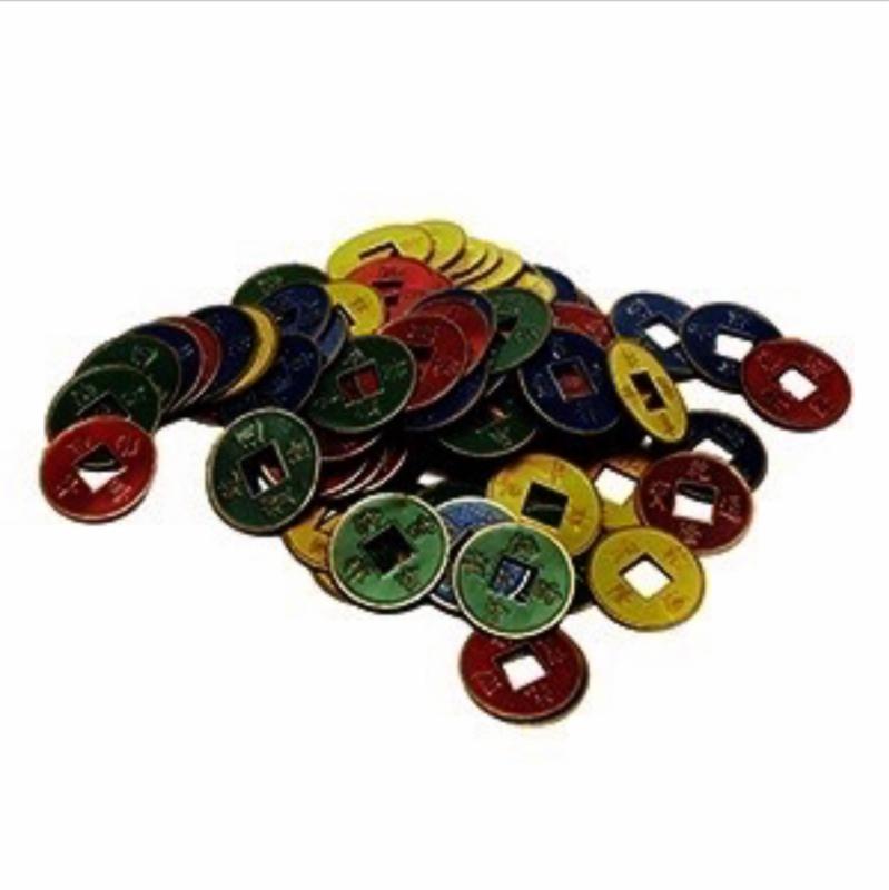 Jewel Toned Counting Coins