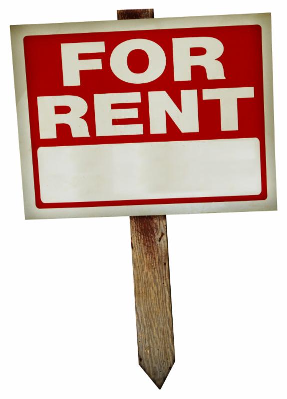 For Rent sign