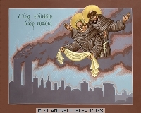 Mychal Judge icon by Fr. William McNichols