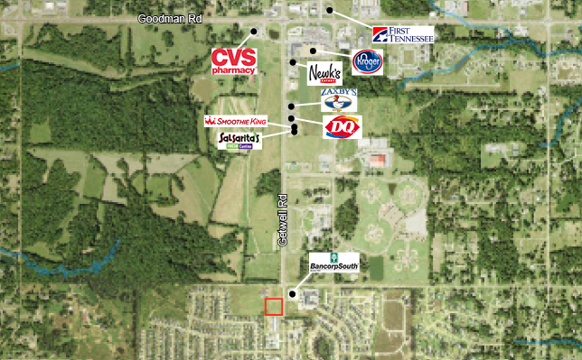 new retail shopping center