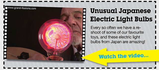 Unusual Japanese Electric Light Bulbs
