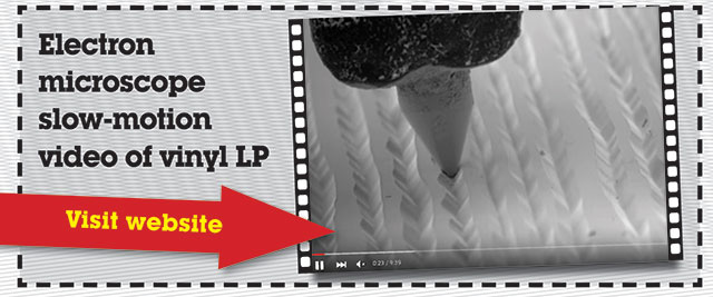 Slow-motion vinyl LP