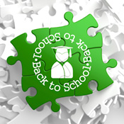 Back to School Puzzle Piece