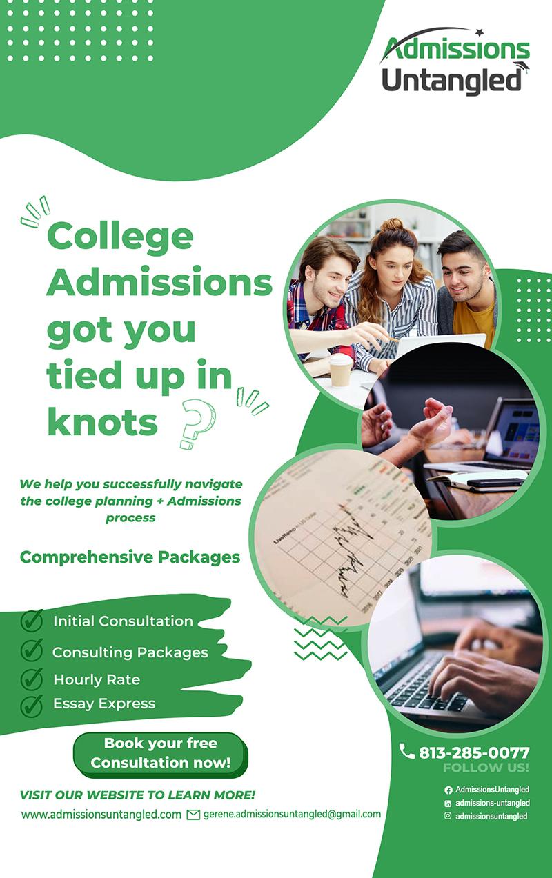Admissions Untangled - College Admissions got you tied up in knots?