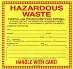 Hazardous Waste Label