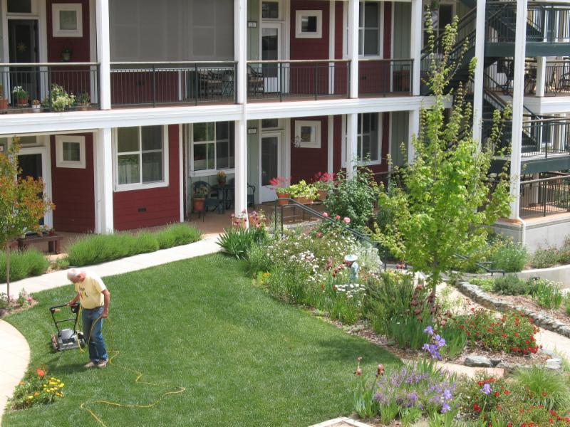 WCL - gardens with Butch