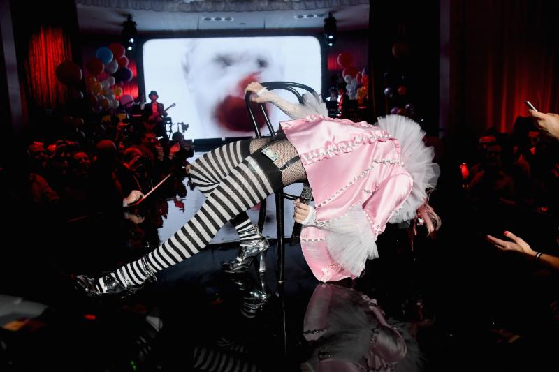 Madonna's evening of music, art, mischief and performance