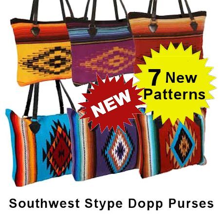 Southwestern Style Dopp Purse - Crazy Crow Trading Post