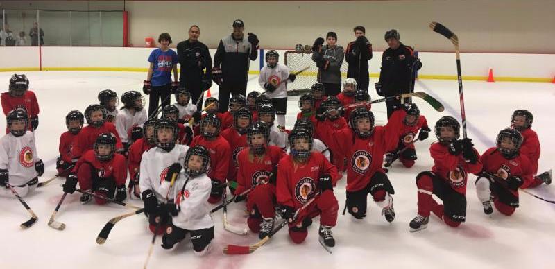 jamal mayers the blackhawks help develop the next generation of flyers saha skokie flyers