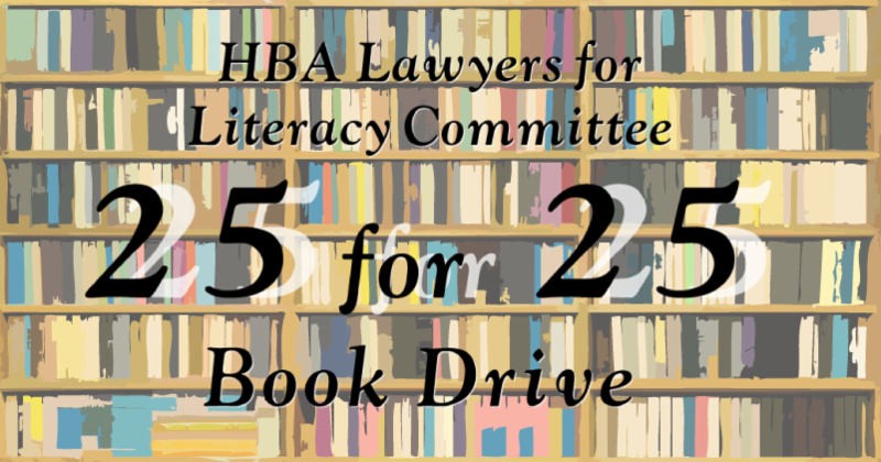 25 for 25 Book Drive