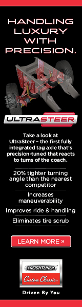 Freightliner chassis handle luxury with precision