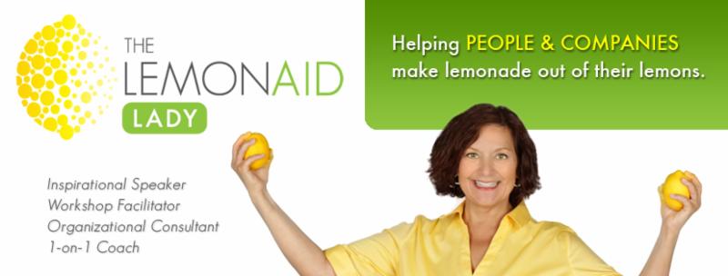 The LemonAID Lady Header