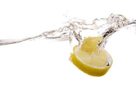 lemon slice splash