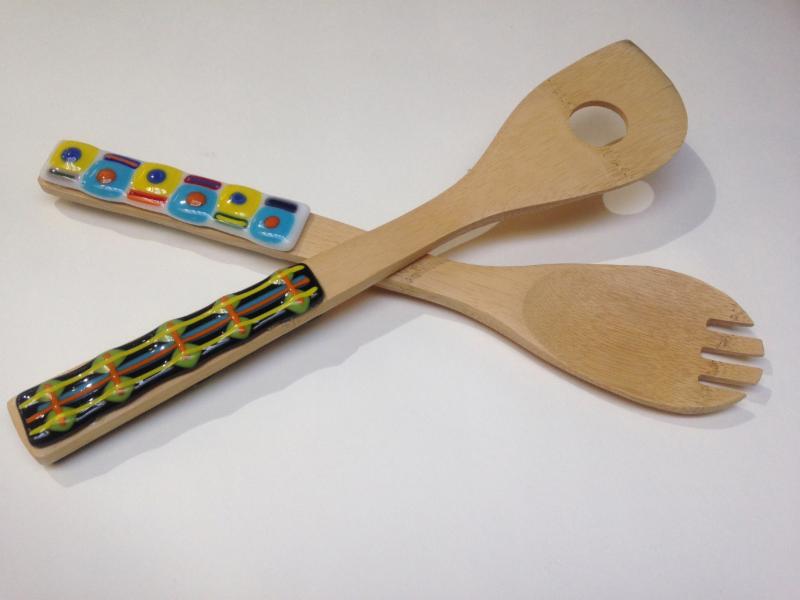 glass fused utensils