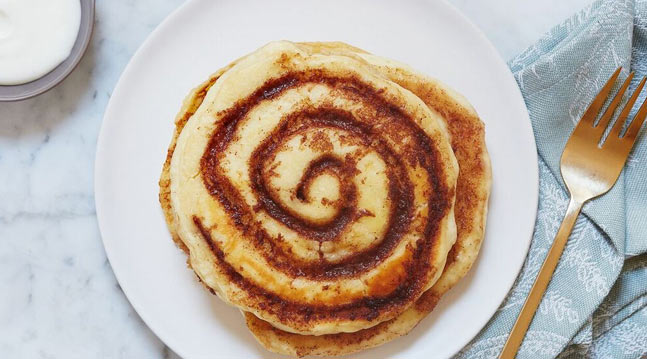 Pumpkin pancakes
