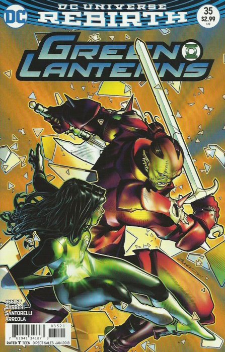 Green Lantern cover