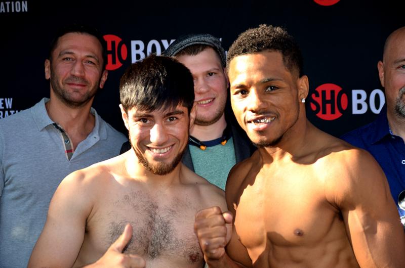 Sho Box Official Weights from Miller vs. Kassi -- Friday, August 19 at Rhinos Stadium, in Rochester, NY 26 9b874883 9f4a 4b24 a9a6 ab8676c038cd