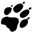 wolf paw print