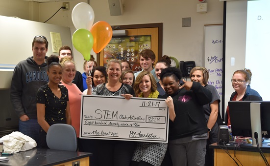 Mini-Grant photo with students