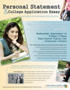 Personal Statemant & College Application Essay Workshop