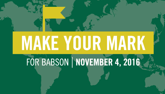 Make Your Mark For Babson