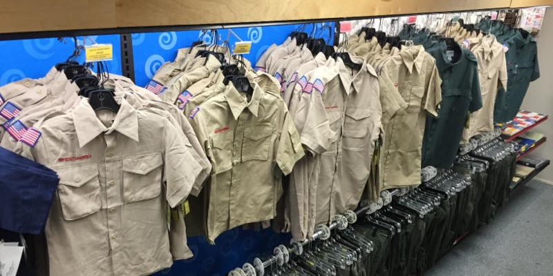 scout shop t shirt uniform