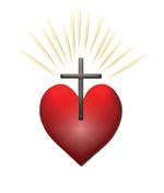 Heart Logo of Holy Faith Catholic Church