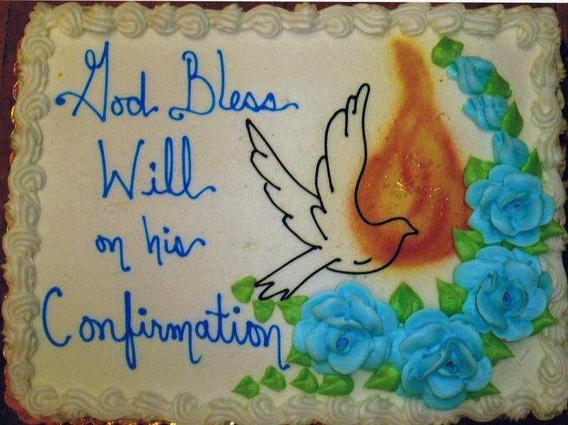 Confirmation Cake