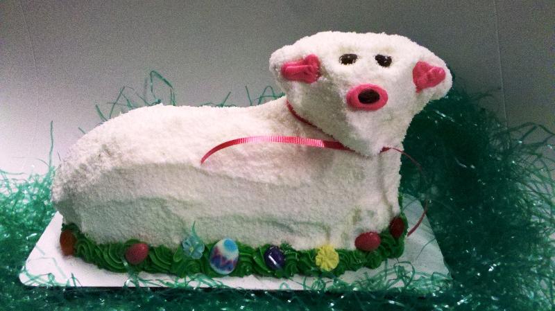 Lamb Cake Coconut