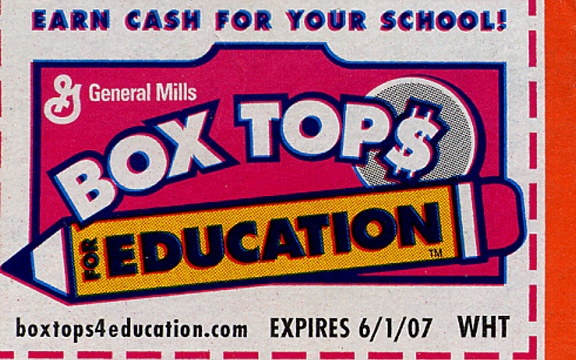 Box Tops for Education