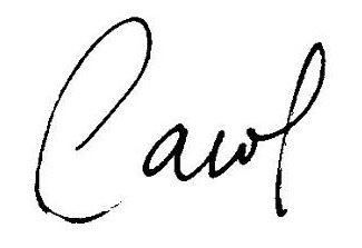 CarolM signature