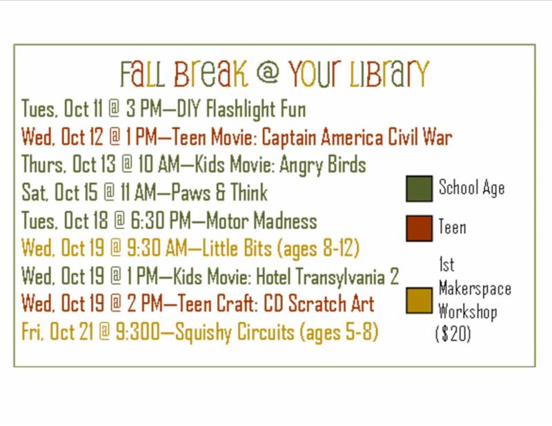 fall break _ your library