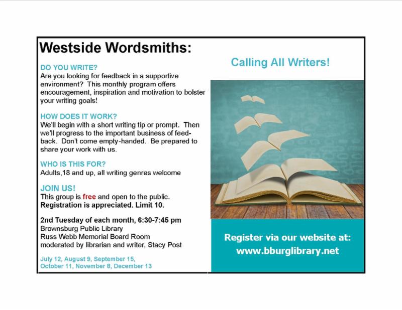 westside wordsmiths august 9 6_30 pm