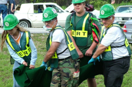 4 CERT members doing victim carry