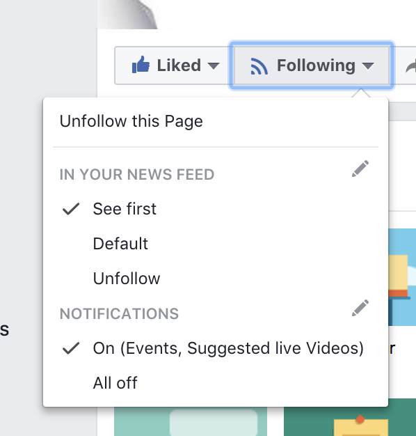 Follow us on Facebook