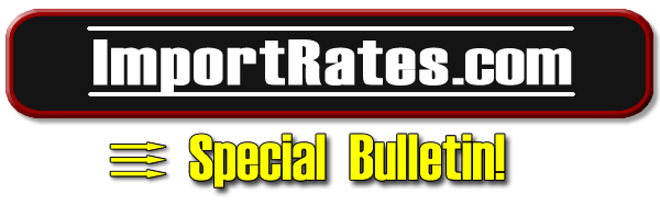 Click Here To Visit ImportRates.com Homepage