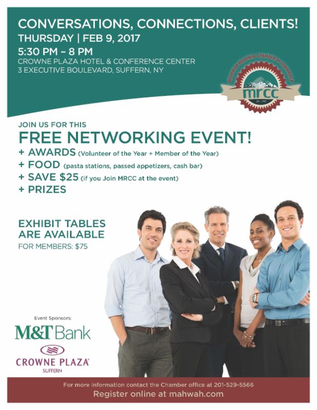 Conversations, Connections, Clients Free Networking Event
