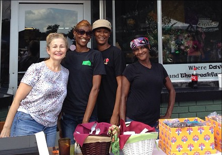 Victor's Cafeteria Booth at World Championship Gumbo Cookoff
