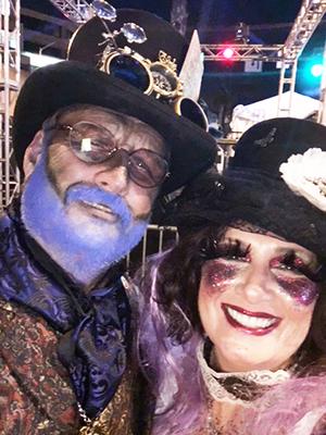 Leslie and Dan Steampunk