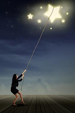 Reach for the stars.