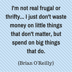 Frugal quote