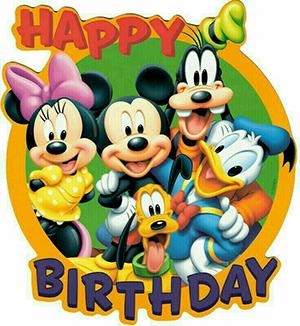 Happy Birthday at Disneyland