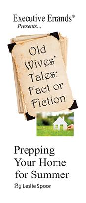 Cover of Old Wives Tales booklet available at no charge