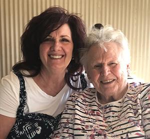 Leslie and her Aunt Sister