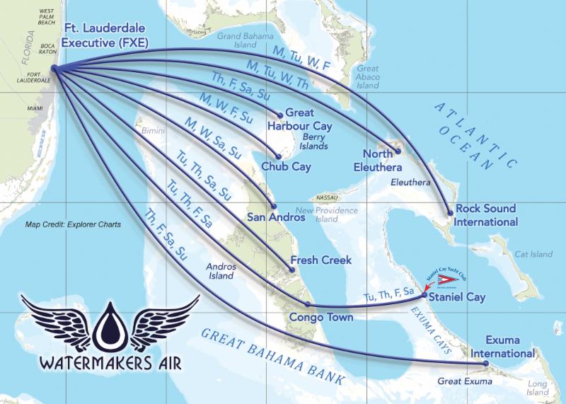 Watermakers Air Ft. Lauderdale Boat Show! We fly passengers & freight